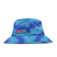 Caddy Neon Tie Dye Hydro - Electric Blue