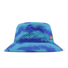 Caddy Neon Tie Dye Hydro - Electric Blue